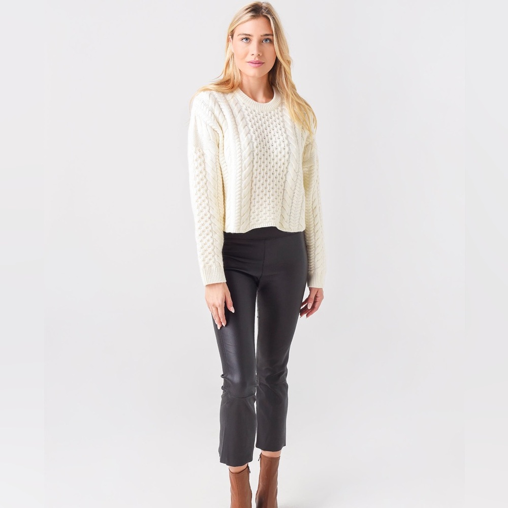 NAADAM Cashmere Wool Cable Knit Sweater